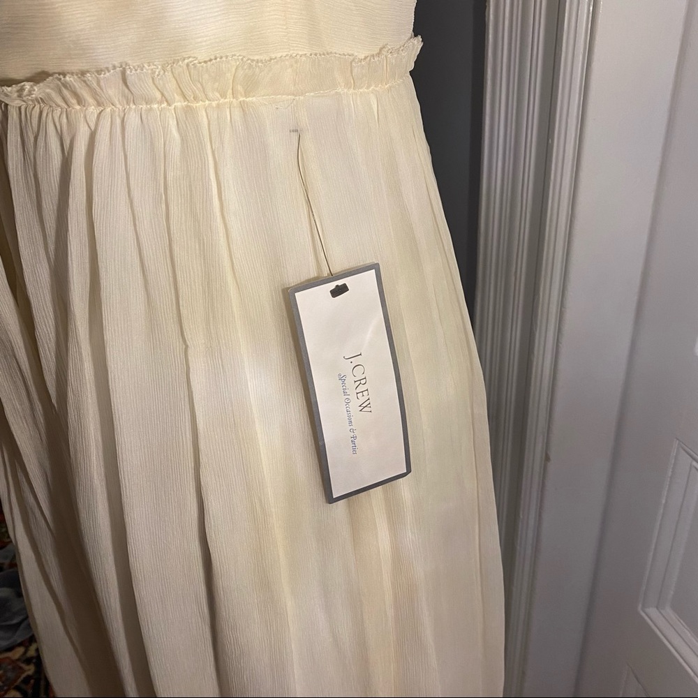 Jcrew Whitney Strapless Cream Wedding Dress - Picture 9 of 12